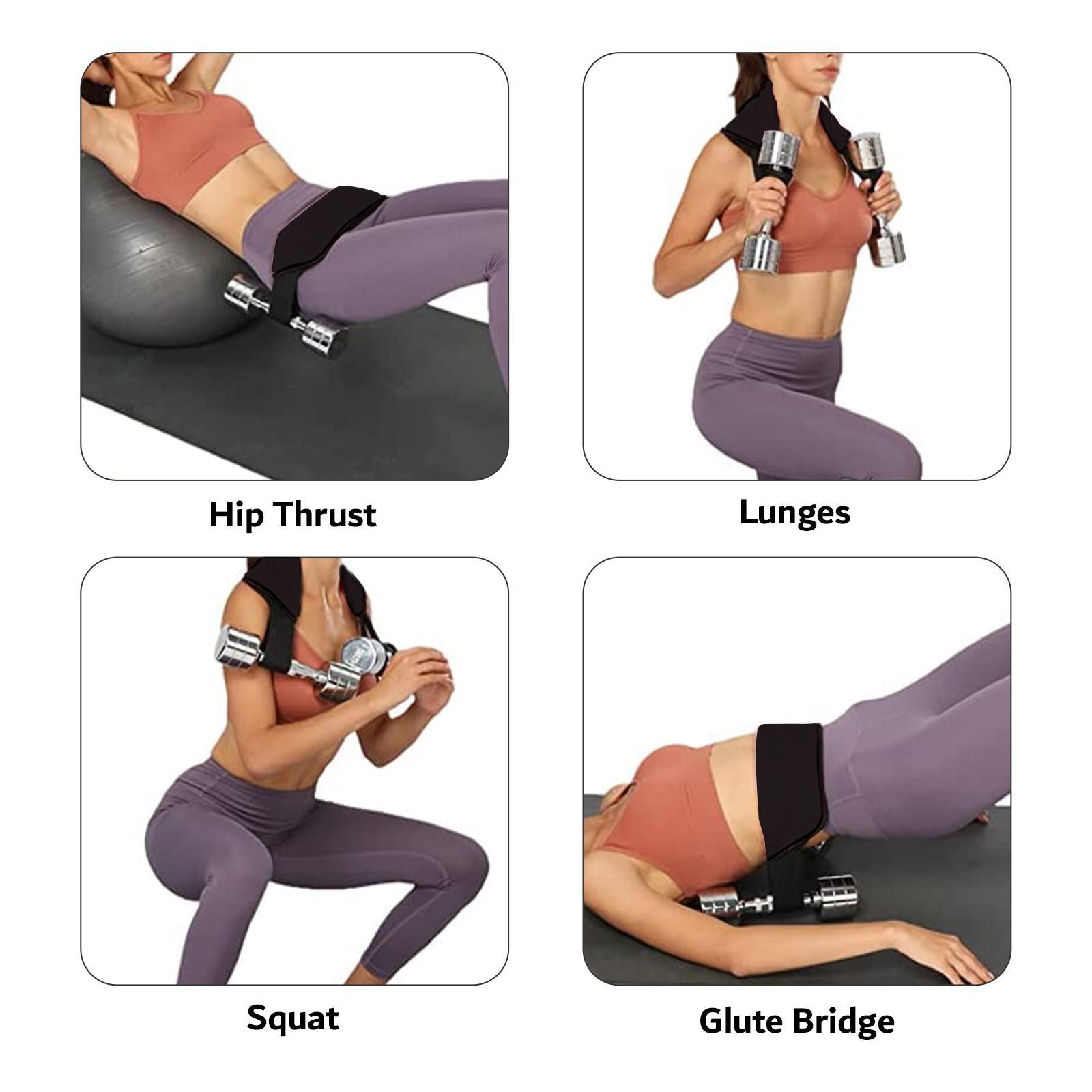 Portable Hip Thrust Belt for Hip Thrusts Exercise & Booty Workouts