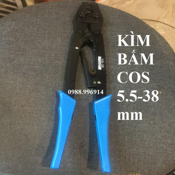 KÌM BẤM COS HS 38 DÙNG CHO COS TỪ 5.5-38 mm