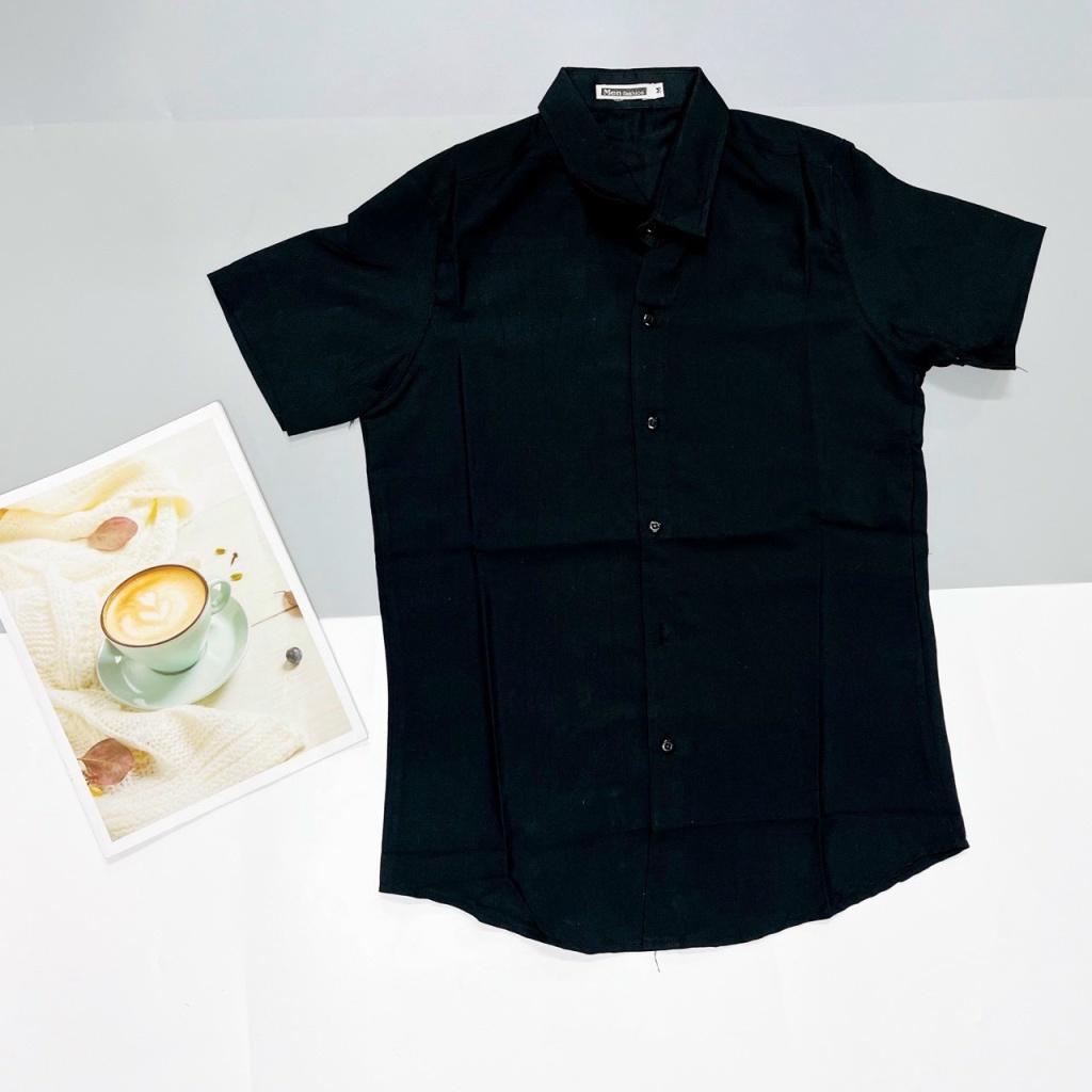 Áo sơ mi nam ngắn tay THỜI Trang Hàn Quốc Siêu Hot - Phong Cách Luxury đẳng cấp cho các bạn trẻ THỜI TRANG NAM 198