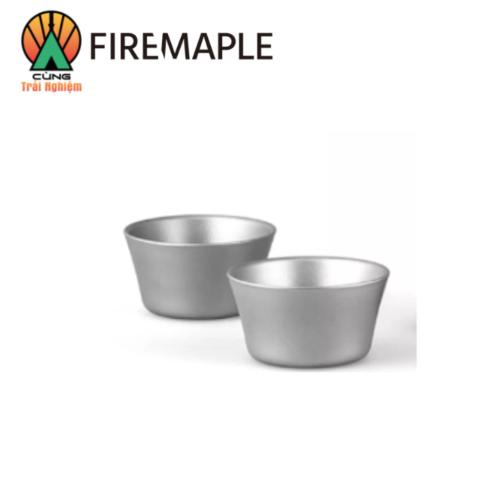 Tách trà bát nhã Firemaple Prajna FireMaple titanium 2 ly FMP-TEACUP