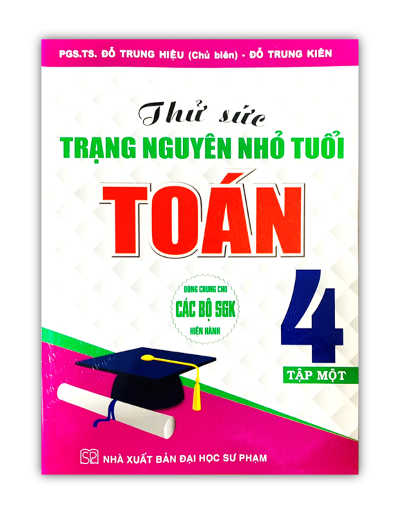 Sách - Combo Thử sức trạng nguyên nhỏ tuổi Toán 4 ( Tập 1 + Tập 2 )