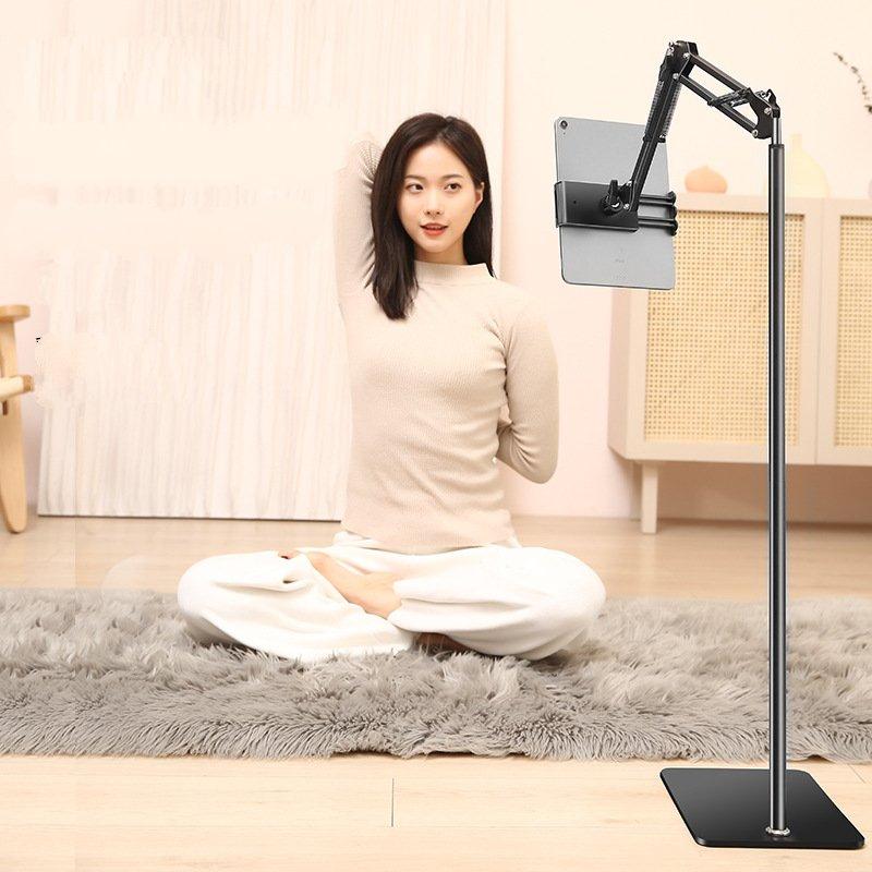 Lazy Arm Universal Giá đỡ cây treo Nhôm Lò Xo cho Điện Thoại Máy Tính Bảng Đỡ Sàn ️ FREESHIP ️