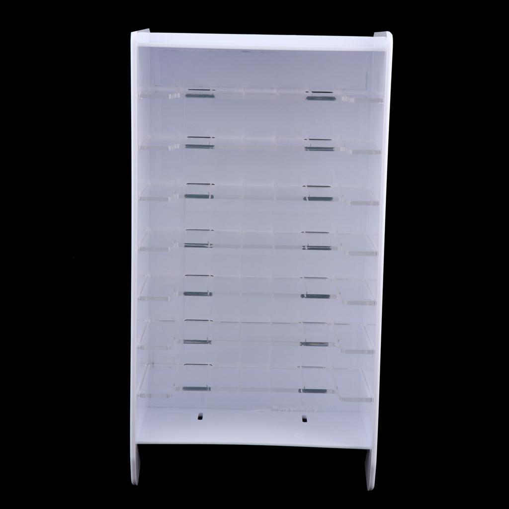 Lipstick Holder,  60 Spaces Clear Acrylic Lipstick Organizer Display