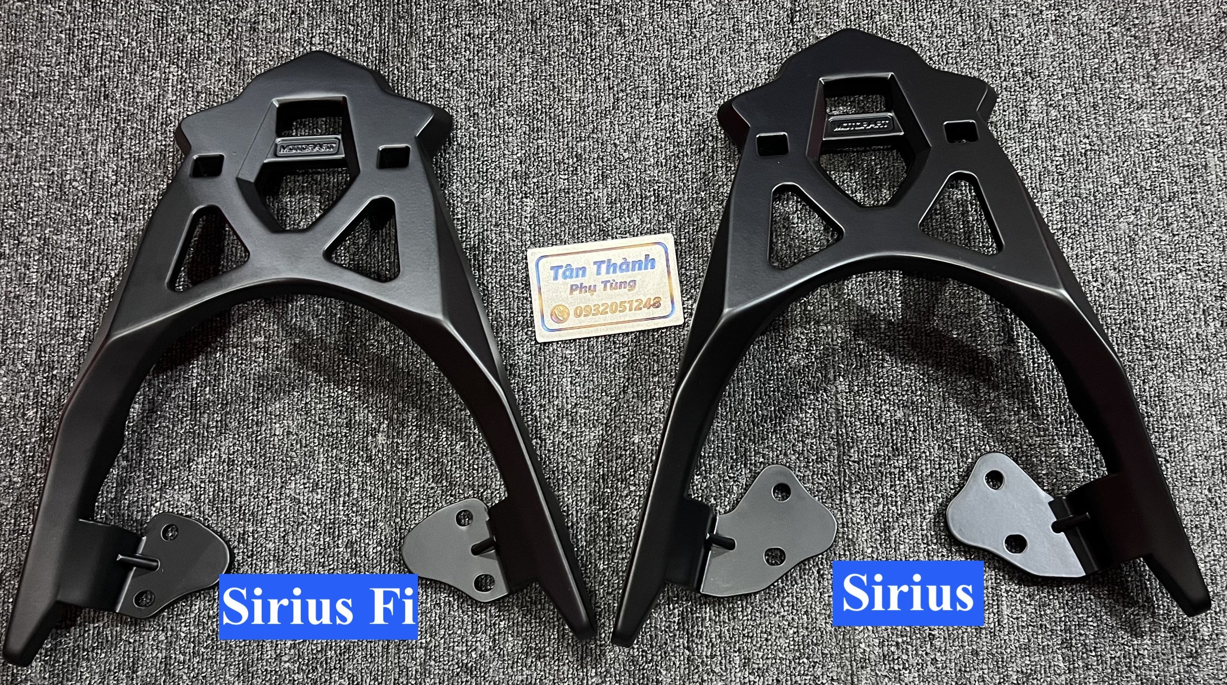 Cảng nhôm đúc dành cho Sirius xăng cơ, Sirius FI MotoArt