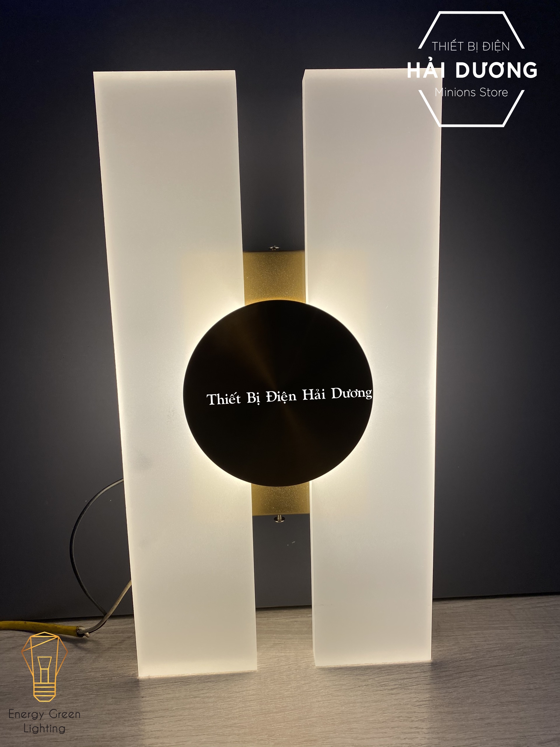 Đèn Tường Đồng Cao Cấp Kiểu Dáng Hiện Đại DT-620  Ánh Sáng Vàng - Led Siêu Sáng - Có Video