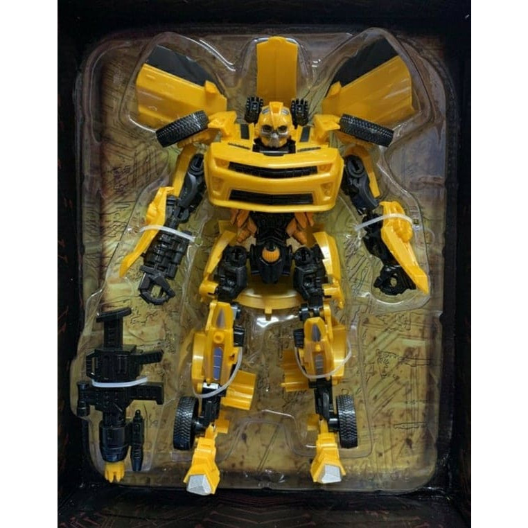 Robot lắp ghép biến hình 2 trong 1 cao 25cm (Bumblebee)