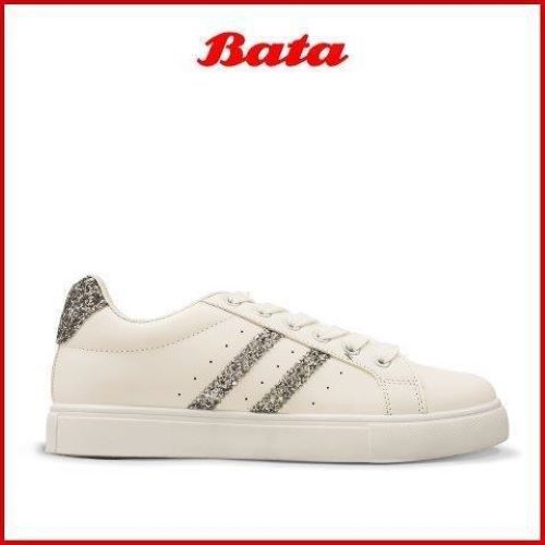 Giày sneaker nữ màu trắng Thương hiệu Bata 531-1006