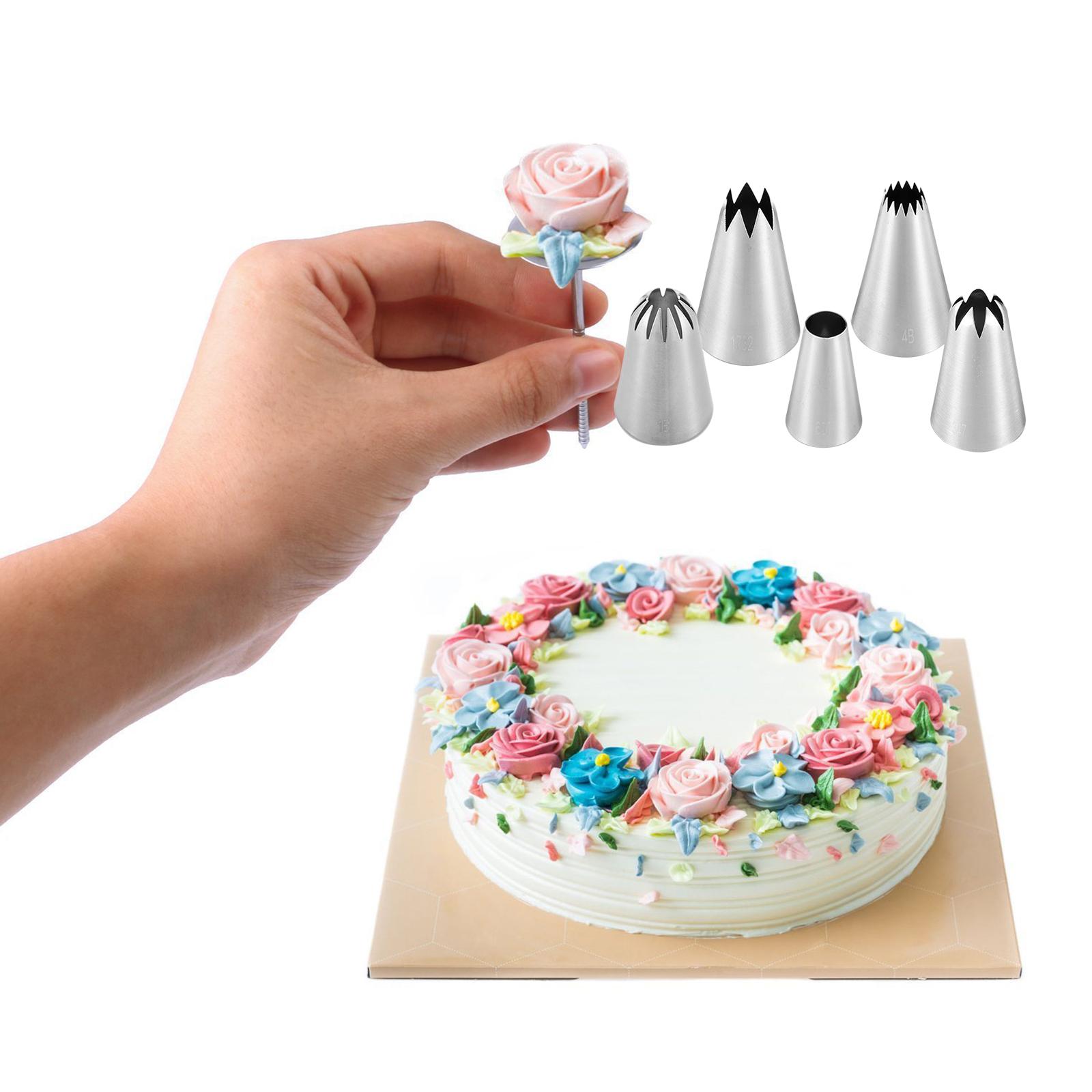 Mua 5PCS Cake Decorating Icing Tips for Cake Cupcake Decorating ...