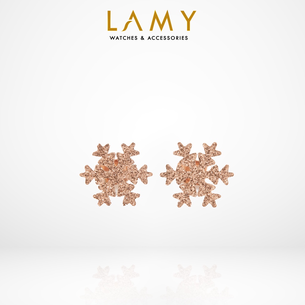 Khuyên tai CDE Romantic Snowflake Earrings CDE3010RG