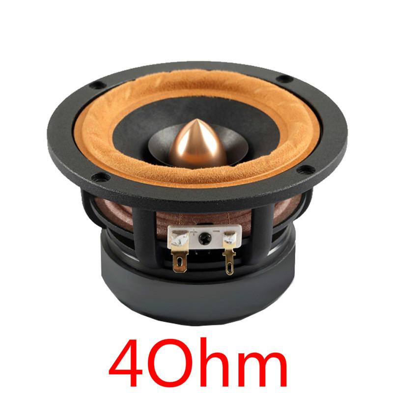 AIYIMA 4inch loa âm thanh loa loa đầy đủ loa 4ohm/ 8ohm 30W loa DIY cho hệ thống rạp hát tại nhà 1PCS Color: Square 8Ohm