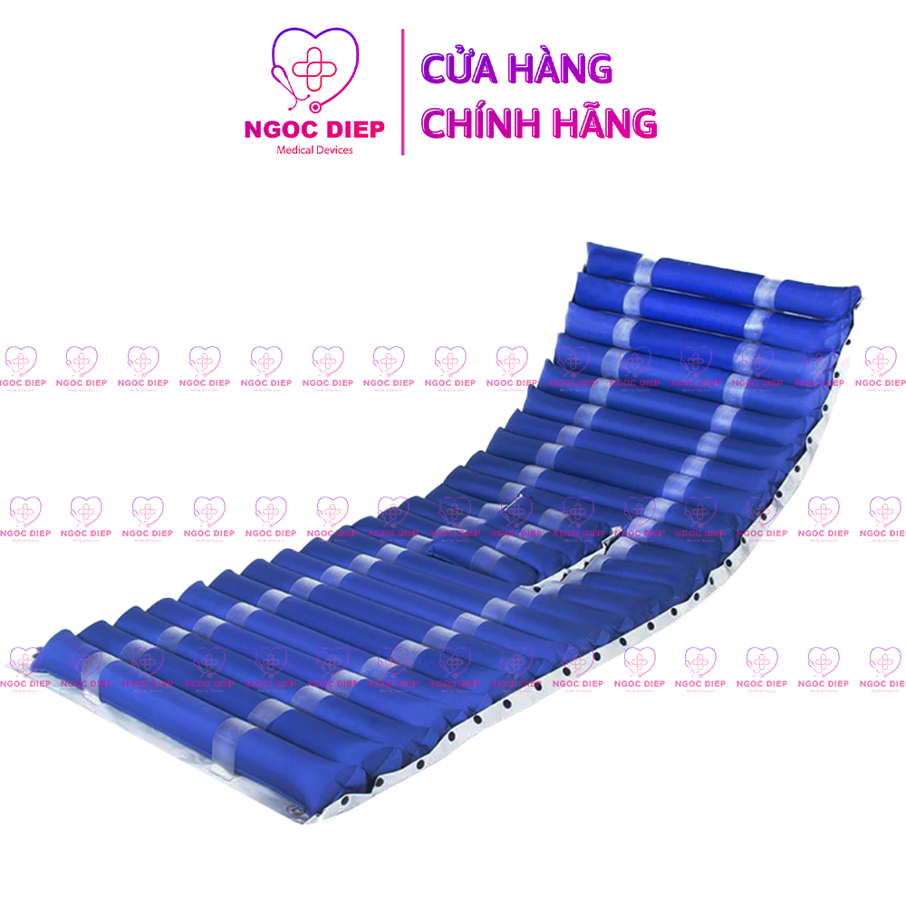 Đệm hơi chống loét cao cấp có lỗ đi vệ sinh OROMI HF6002 - Nệm chống loét cao cấp cho người già, người bệnh