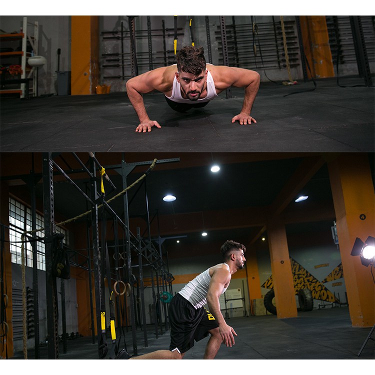 Dây kháng lực tập gym TRX P3, dây treo đàn hồi đa năng tập Gym chính hãng TOPBODY