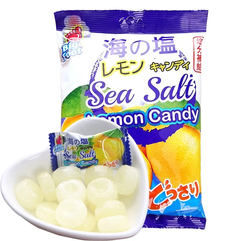 Kẹo sea salt lemon candy 150g