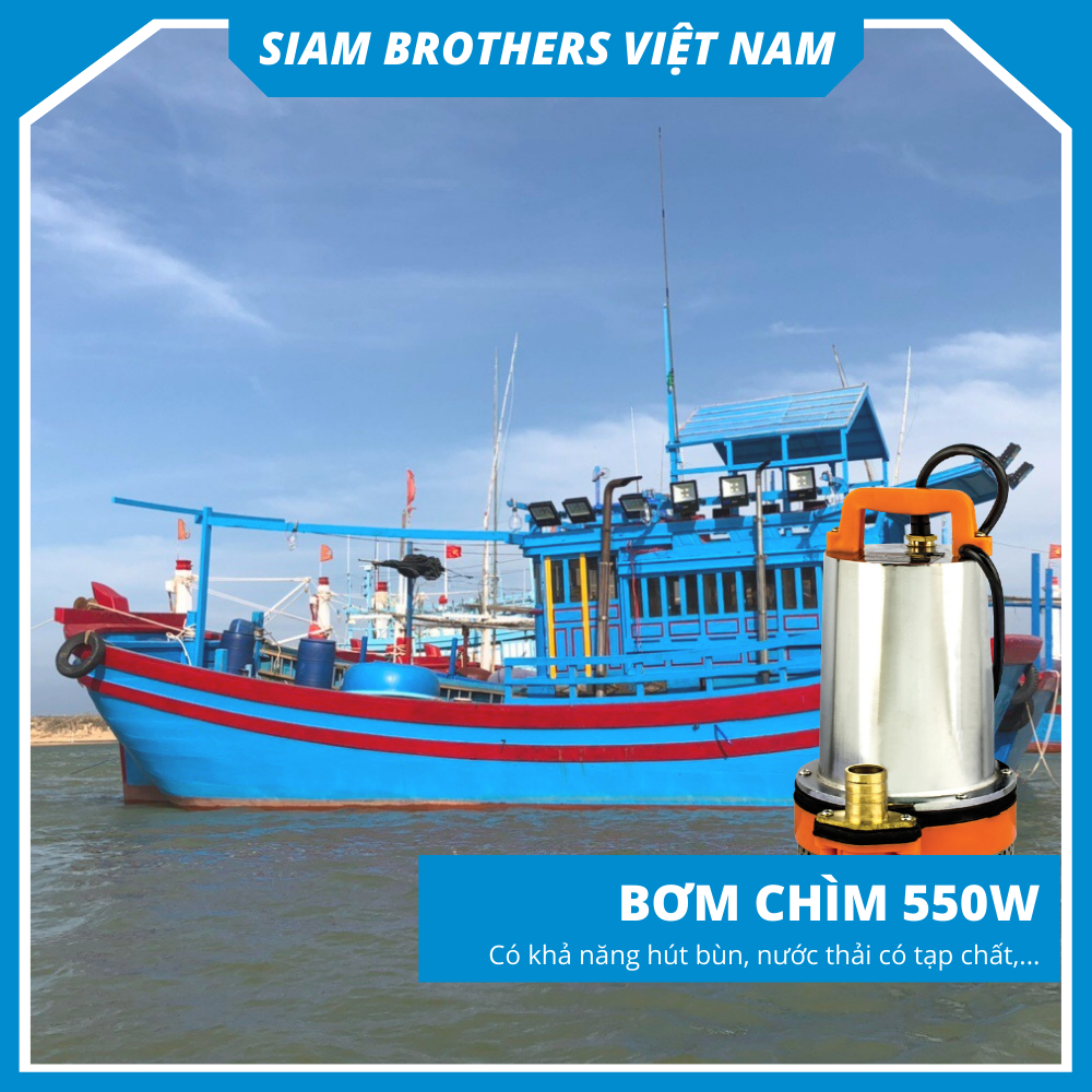 Siam Brothers - Bơm chìm BPS-12V- 120W