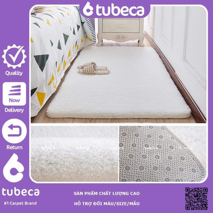 Thảm Lông CỪU xoăn tròn | 1m 1m2 và 80cm | Màu Be | Trải sàn | Chụp ảnh siêu đẹp | TUBECA