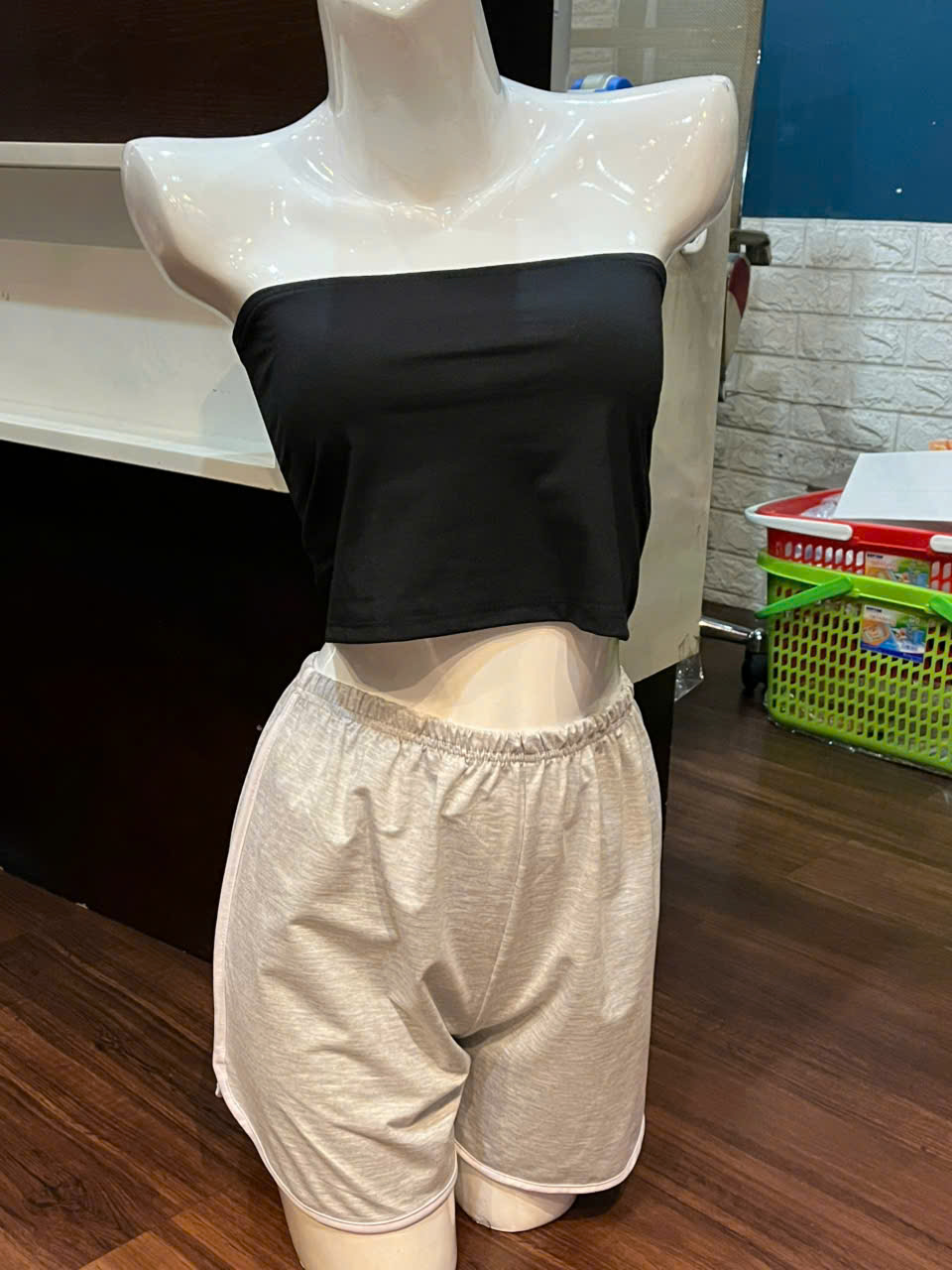 Bộ Đồ Thun Cotton 3 Món Năng Động