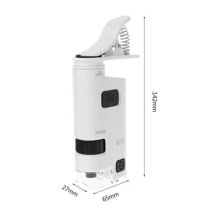 Kính lúp kẹp điện thoại phóng đại 80-120 lần