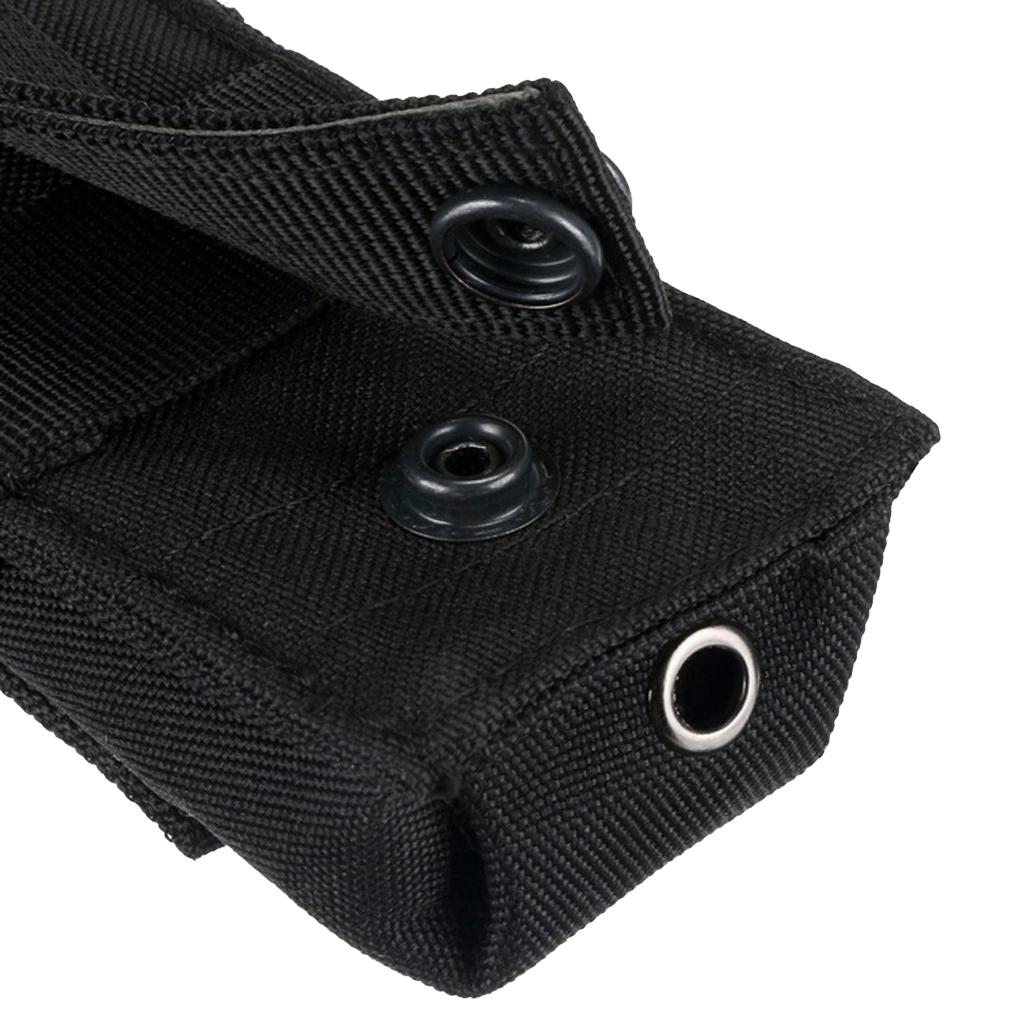 Tactical Military Flashlight Torch Belt Holster Holder Pouch
