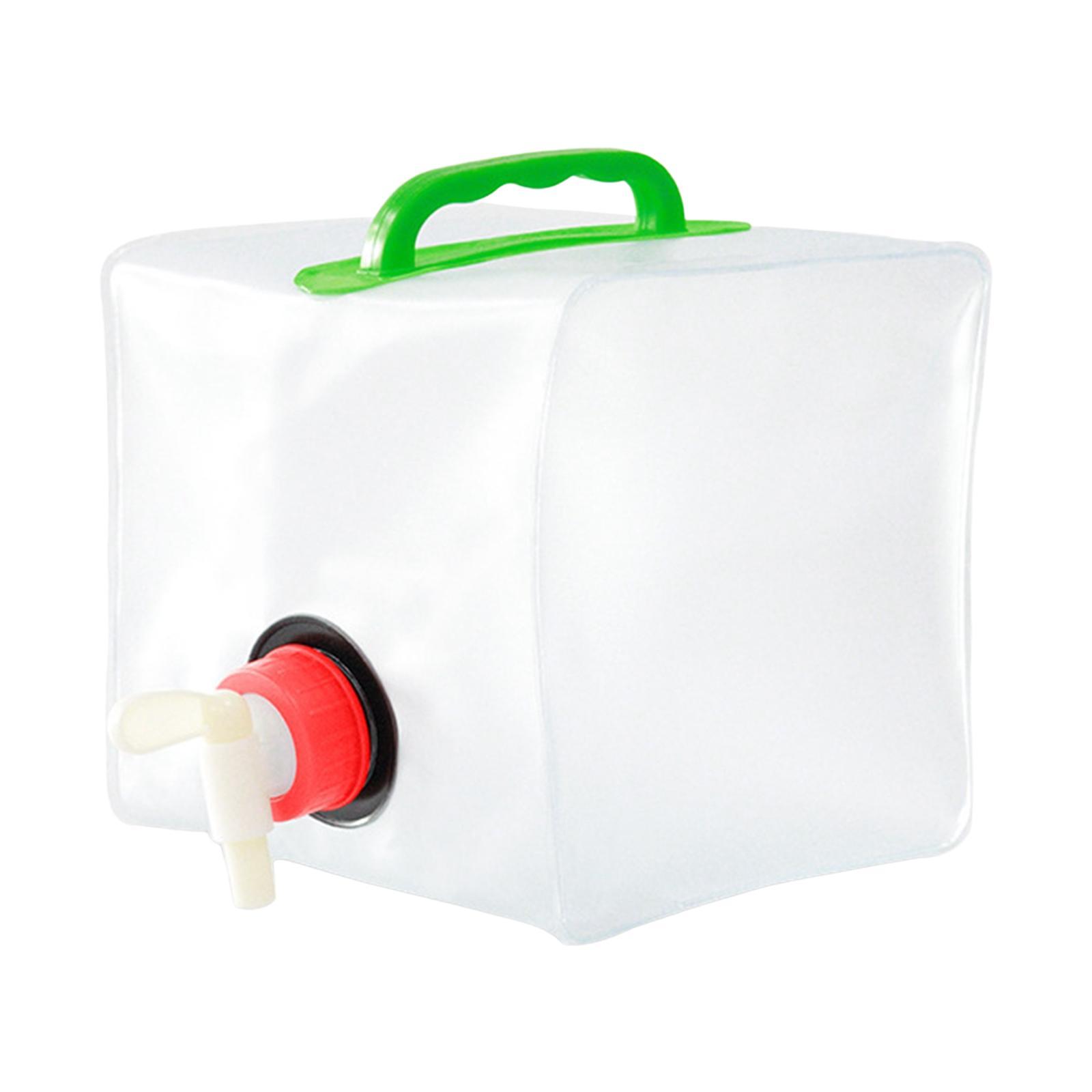 Collapsible Water Container Bag Water Bottle Carrier Equipment Water Bucket Water Tank Water Storage Jug for Backpack, Picnic, Hiking, Survival