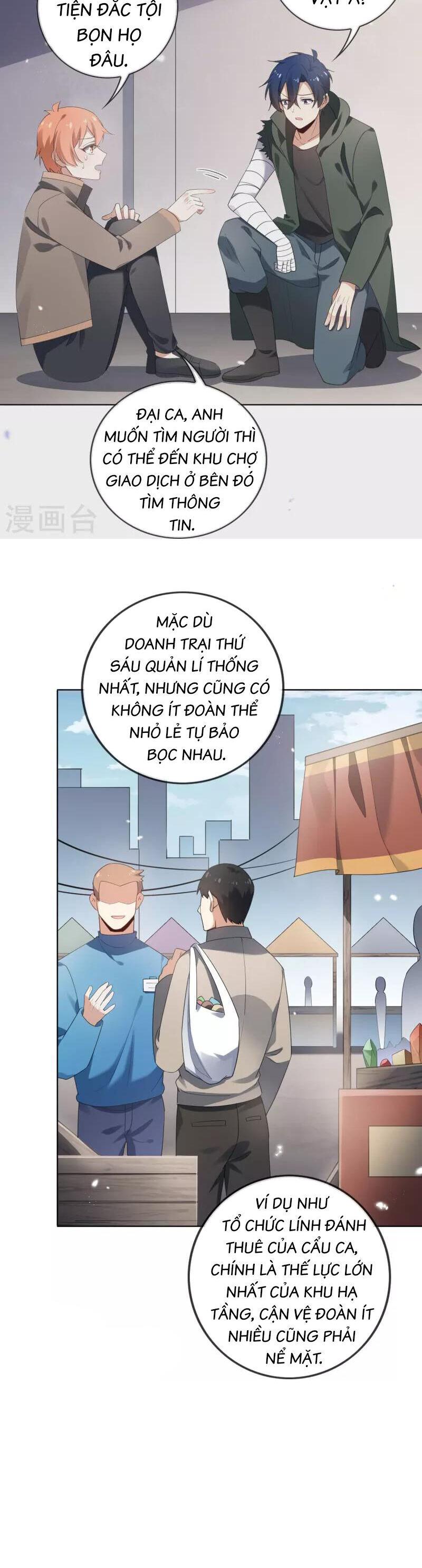 mạt thế cùng bạn gái zombie chapter 117 3