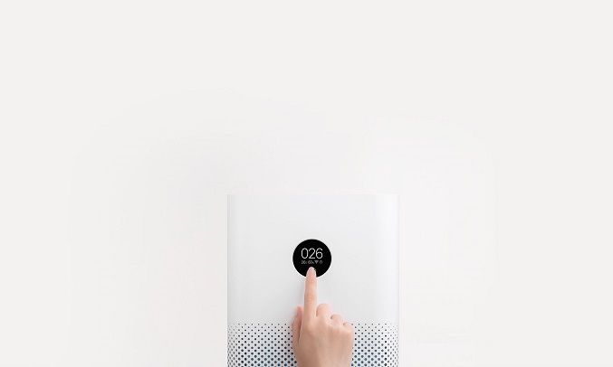 Máy lọc không khí Xiaomi Mi Air Purifier 3H EU FJY4031GL - Màn hình OLED