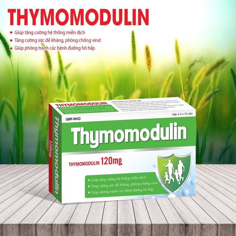 Combo 2 Hộp Viên uống Thymomodulin 120mg tăng cường sức đề kháng, phòng tránh bệnh đường hô hấp - Hộp 30 viên