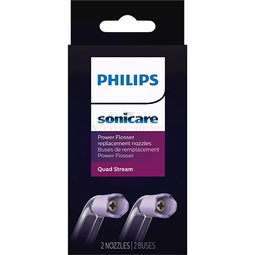 Đầu xịt thay thế máy tăm nước vệ sinh răng miệng Philips Sonicare F3 Quad Stream nozzle HX3062/00 - Hàng chính hãng