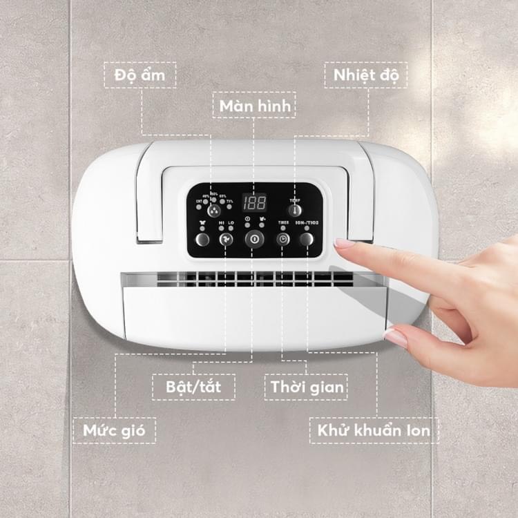 Máy hút ẩm không khí Elmich DE-3923 hàng chính hãng