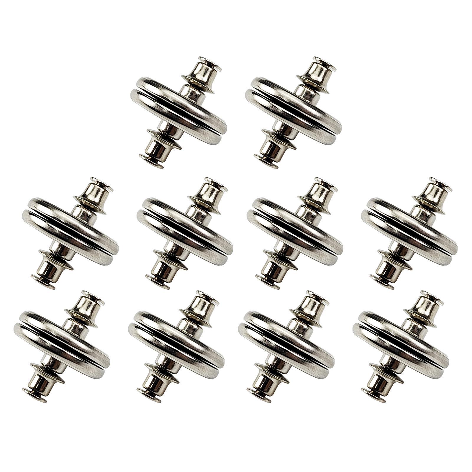 10Pcs Curtain Closure Drapery Buckle Pergola Shower Curtain Clips