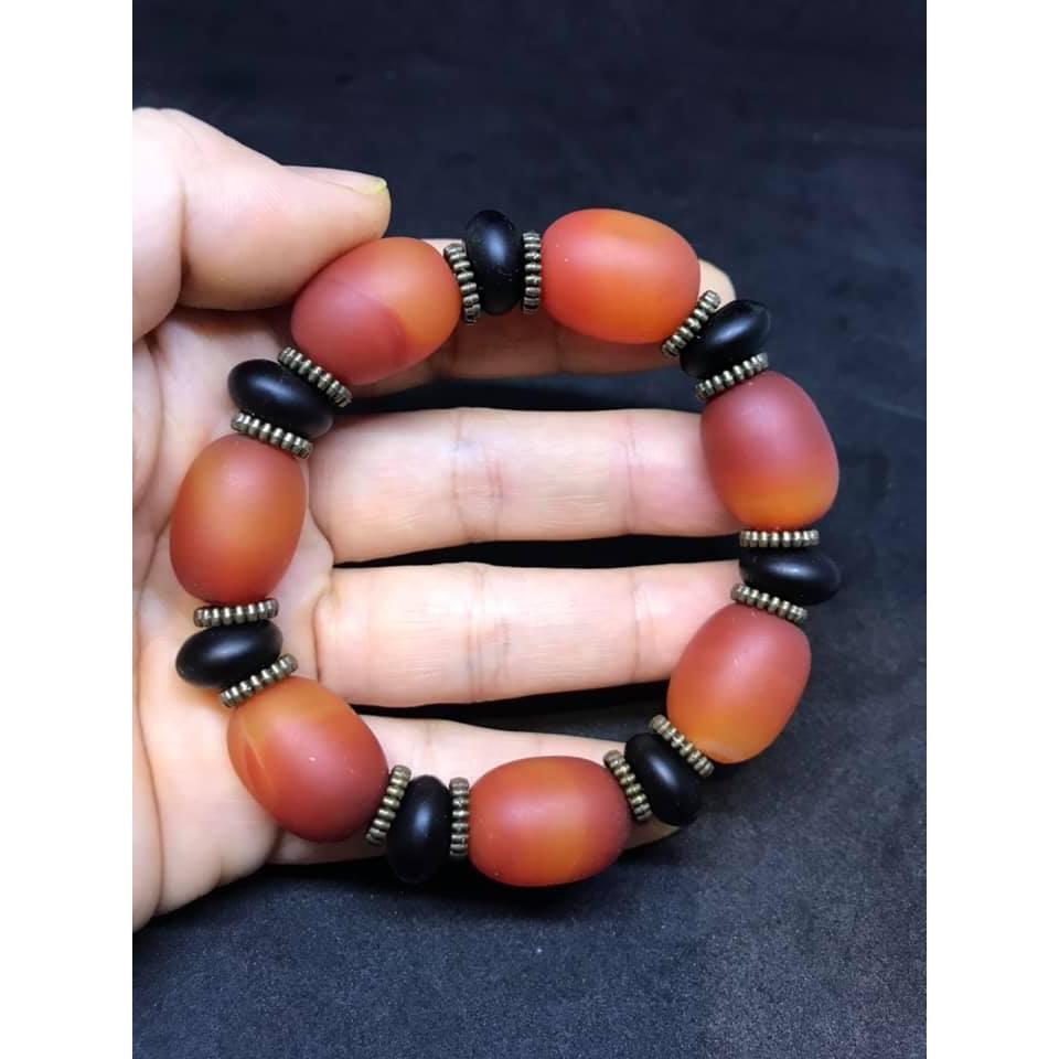 Vòng Tay Phong Thủy Nam Tây Tạng Mẫu A2