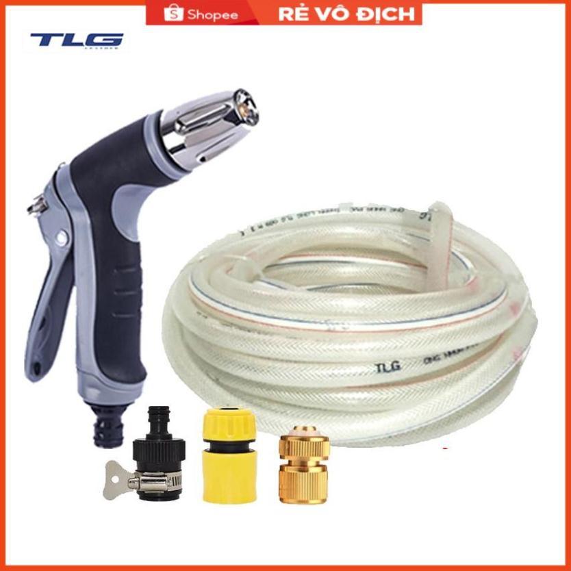 Bộ dây và vòi xịt rửa xe tưới cây tăng áp 15M 206817