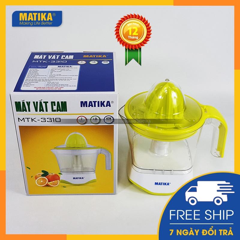 Máy vắt cam MATIKA máy ép nước cam cắm điện dung tích 700ml MTK-3307