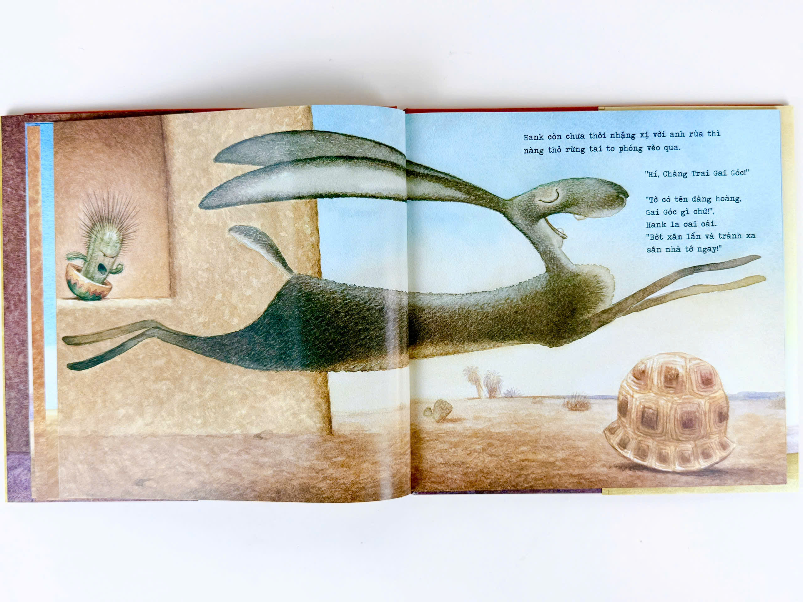 Sách - Xương rồng cũng cần lắm một cái ôm (truyện cho bé từ 3 tuổi+) - Bìa cứng