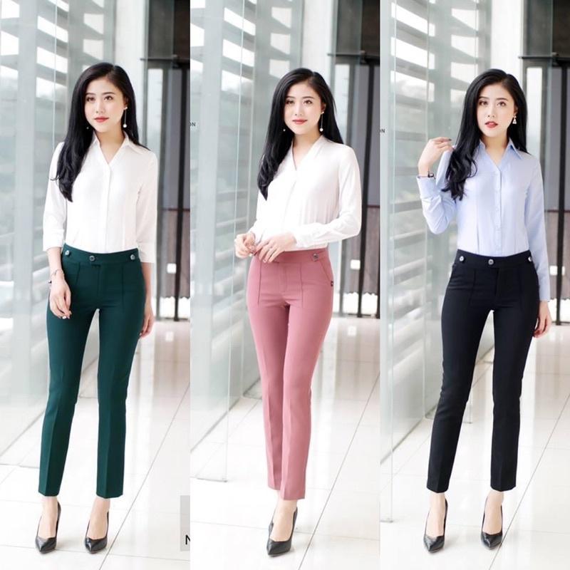 Quần ôm ly trước cá cạp hàng công ty cao cấp