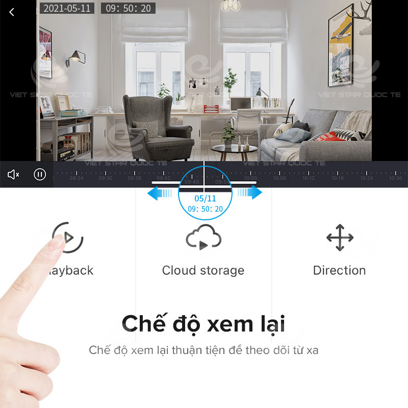 Camera Wifi Ngoài Trời Chống Nước ACOME, Độ Phân Giải 1080P, Dùng APP ACOME IOT - Hàng Chính Hãng