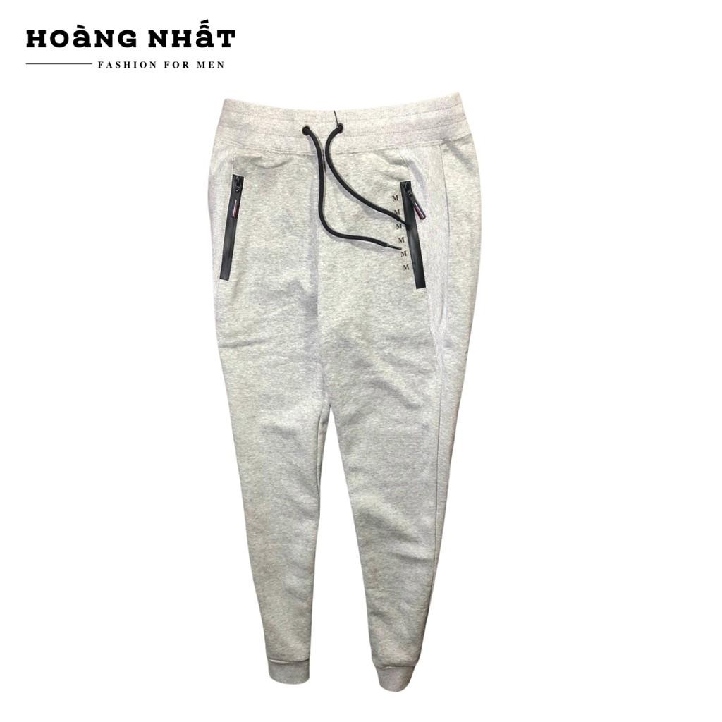 Quần thể thao nam Hoàng Nhất - Q013 , chất nỉ cotton xuất phong cách Hàn Quốc freesize