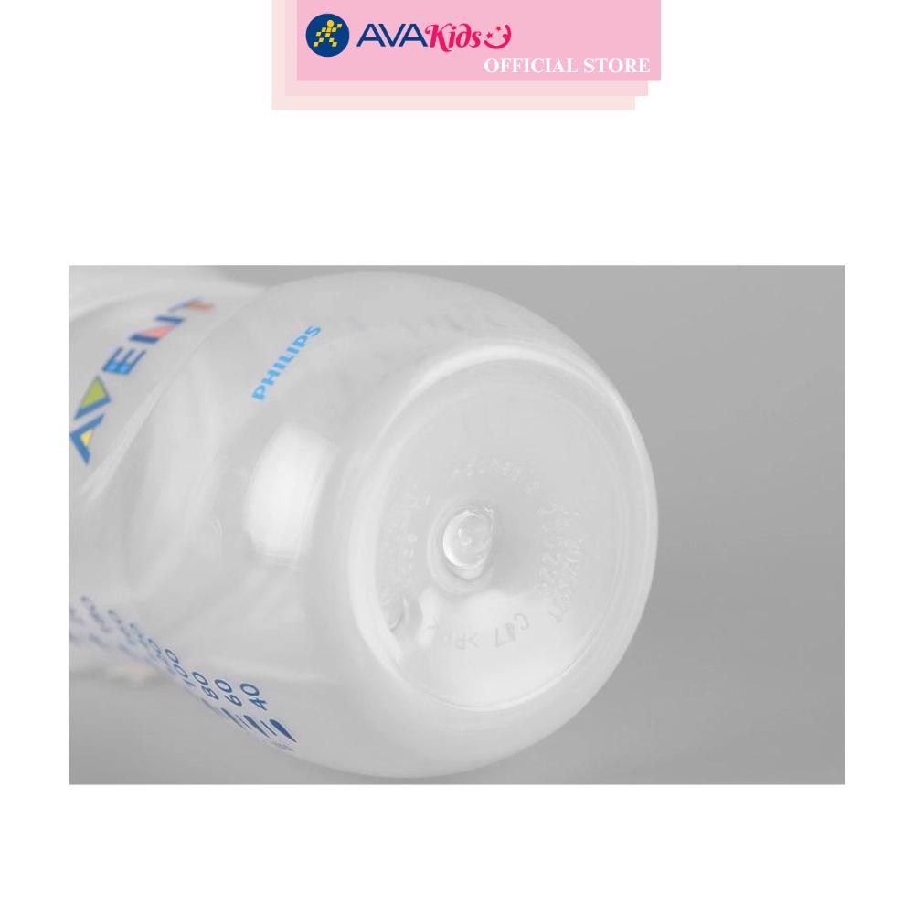 Combo 2 bình sữa nhựa PP Philips Avent SCF693/23 cổ rộng 260 ml (1 - 6 tháng)