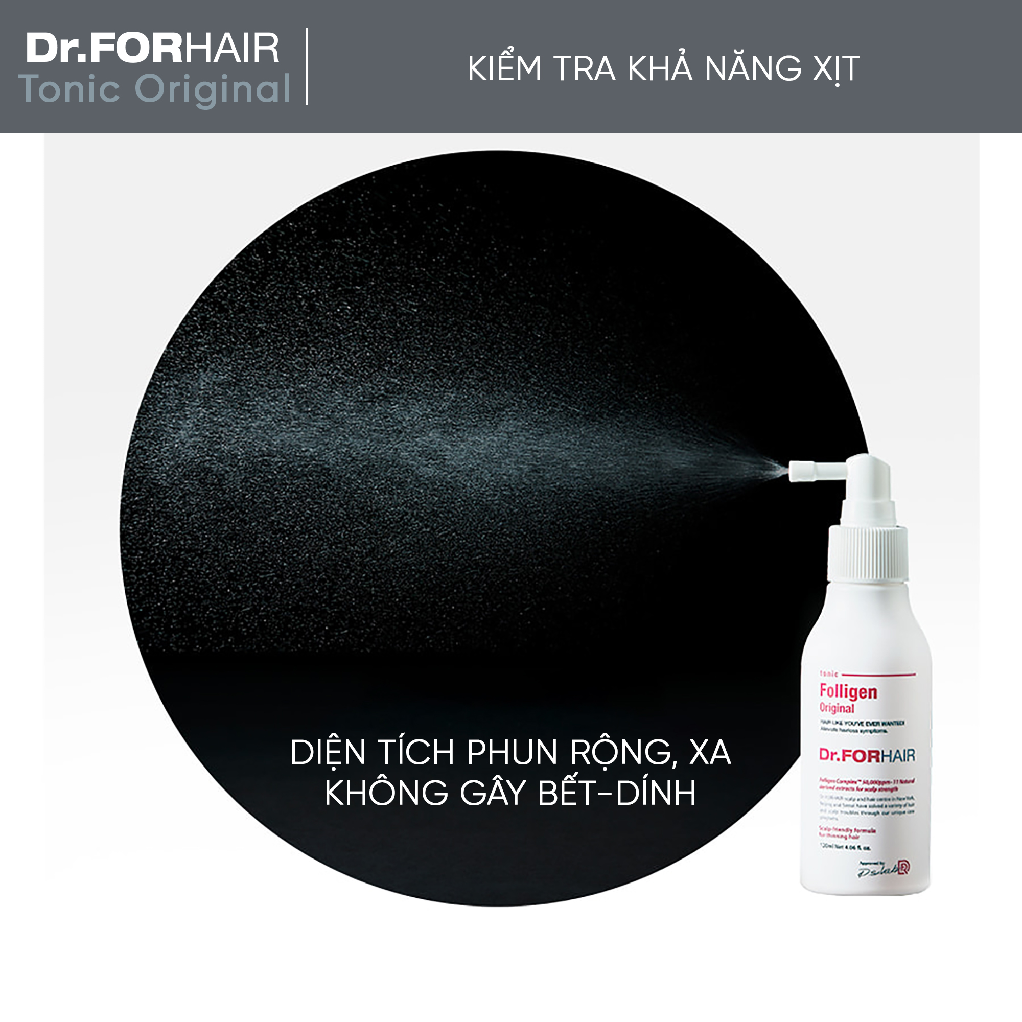 Serum dưỡng tóc giảm rụng tóc Dr.FORHAIR tinh chất dưỡng tóc khỏe Dr For Hair Tonic 120ml