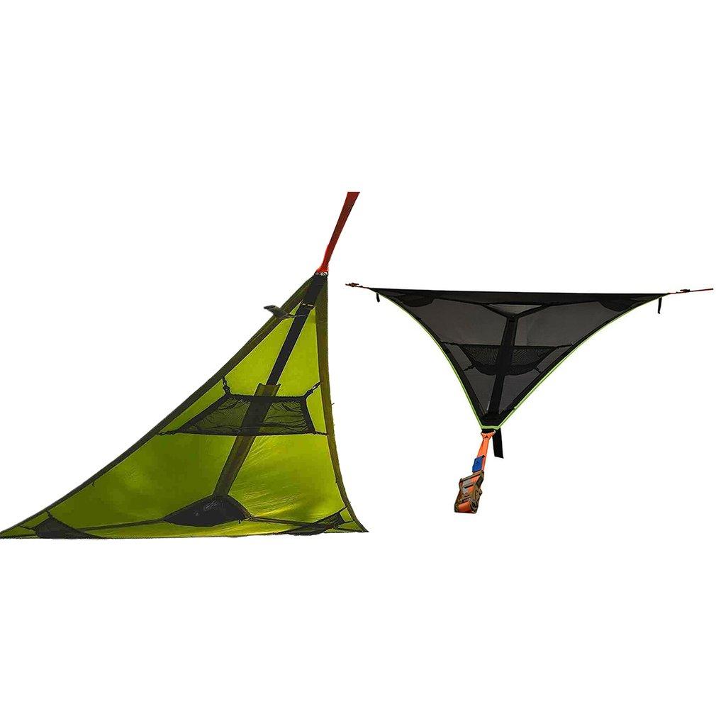 Nhiều Người 3 Điểm Thiết Kế Di Động Võng Tam Giác Đa Năng Ăng Ten Thảm Tiện Lợi Cắm Trại Ngủ 2x2x2M
