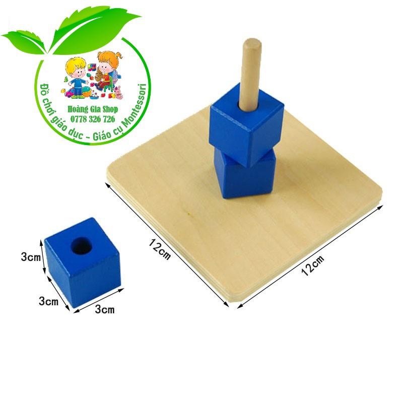 25 món giáo cụ Montessori 0-3 tuổi