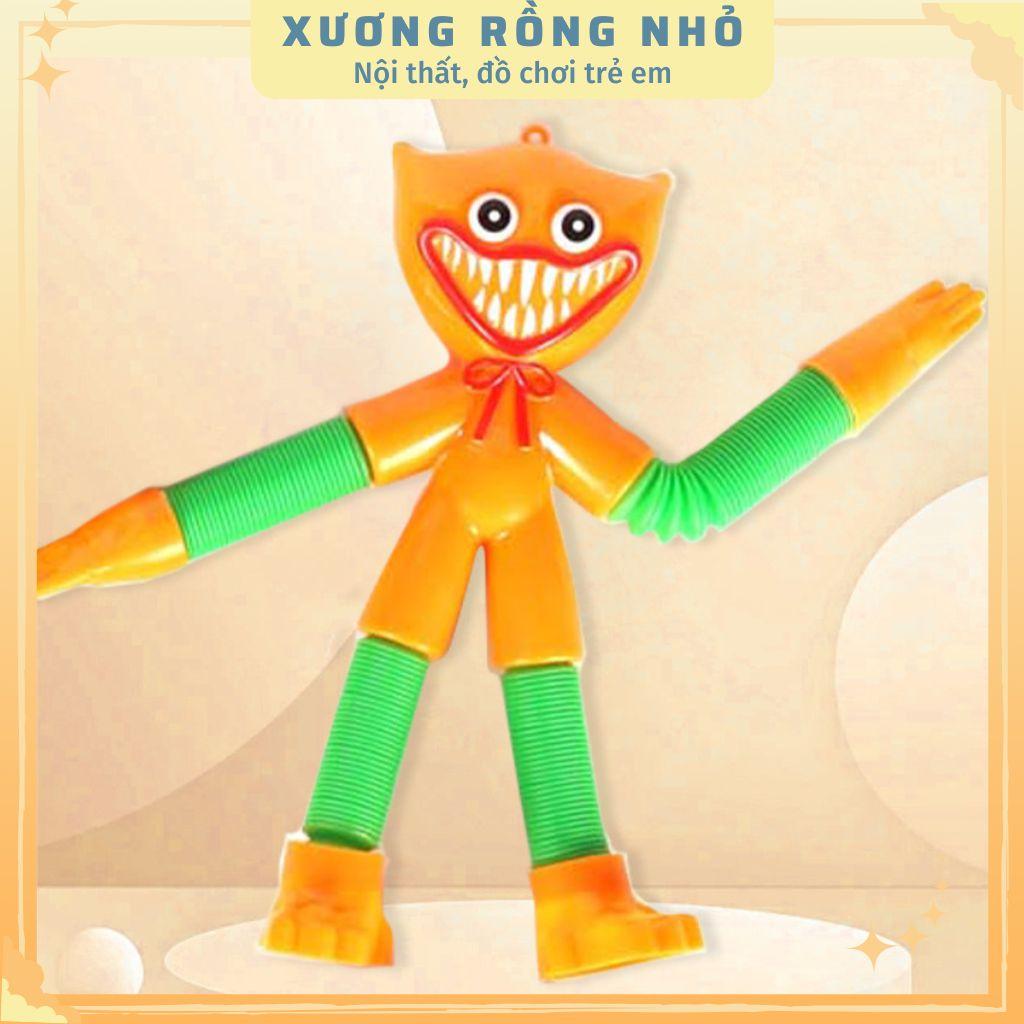 Huggy Wuggy Poppy Playtime Chapter 3 Kéo Dài 30 CM Phát Sáng, Đồ Chơi Huggy Wuggy Lò Xo Mô Hình