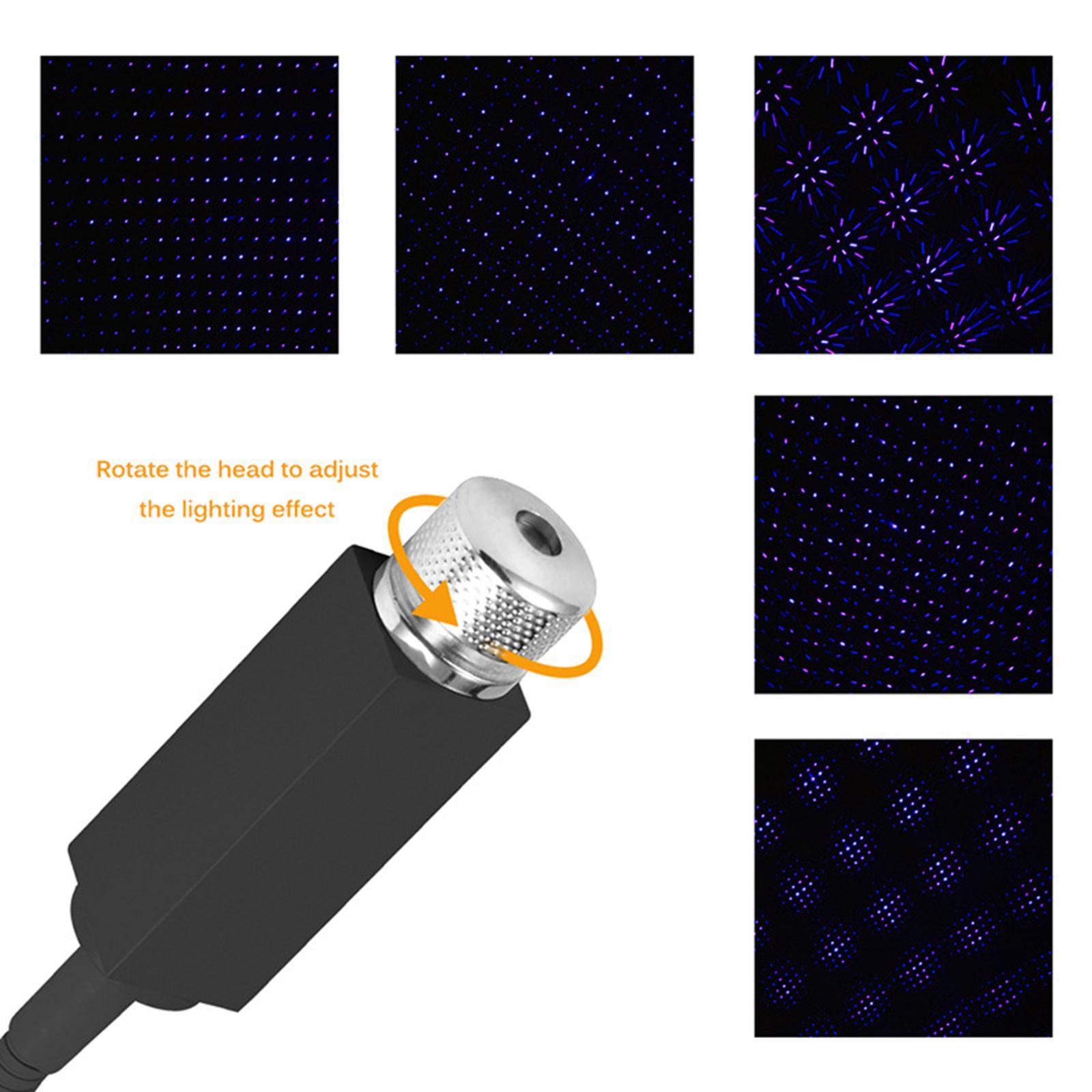 USB Star Night Light Mini Led Romantic Atmosphere Projector Lamp