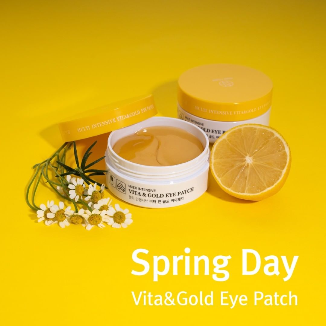 Mặt Nạ Sinh Học Xóa Thâm Và Nếp Nhăn Vùng Mắt - Khóe Miệng Tinh Chất Vitamine Và Vàng Ròng Nano Hani x Hani Hộp 60 Miếng nhập khẩu Hàn Quốc