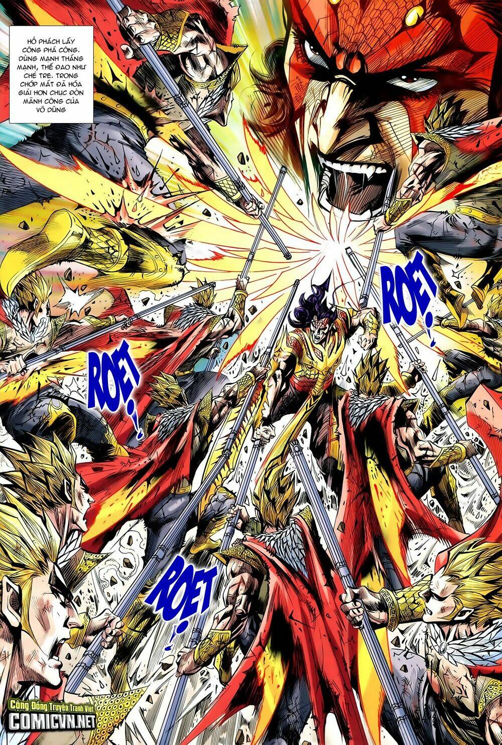 thần binh vấn thiên chapter 33 20