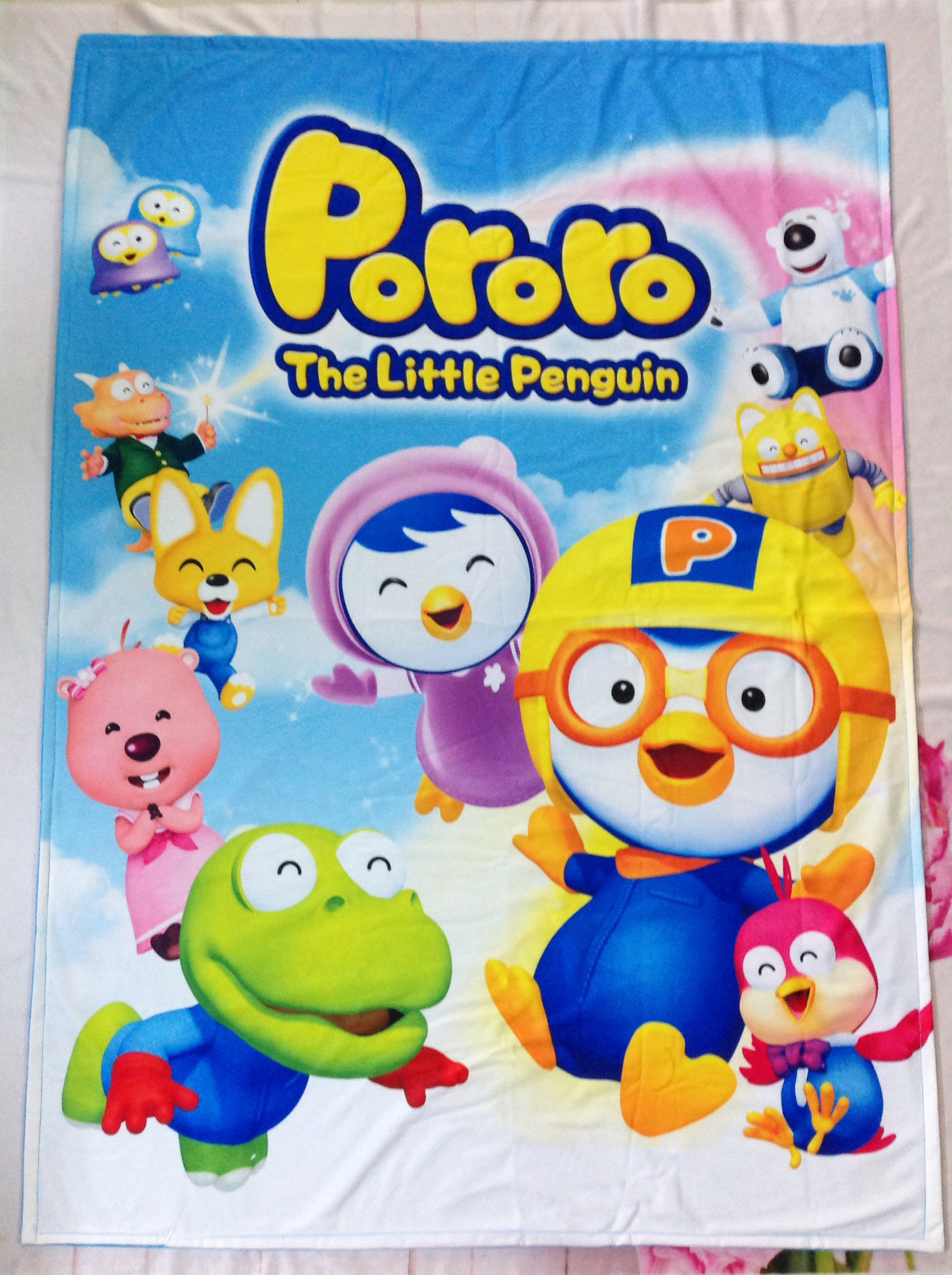 Chăn Pororo cho bé