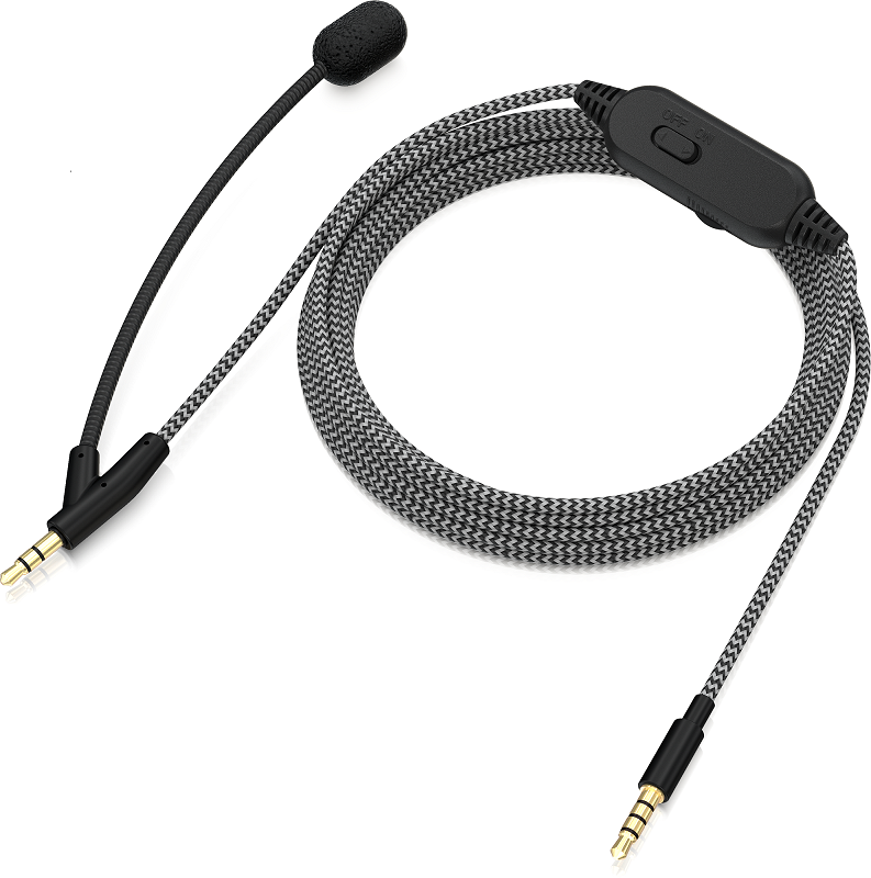 Behringer BC12 Premium Headphone Cable with Boom Microphone and In-line Control-Hàng Chính Hãng