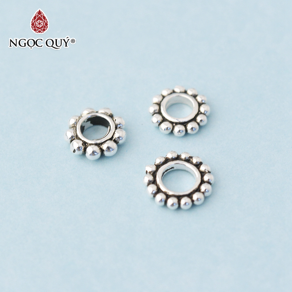Chặn hạt hình bánh răng - Ngọc Quý Gemstones
