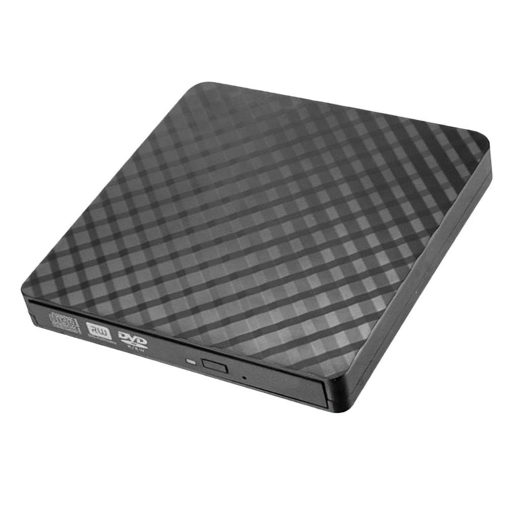 USB 3.0 External DVD Burner Portable USB3.0 Type-C CD/DVD Reader Drive Black