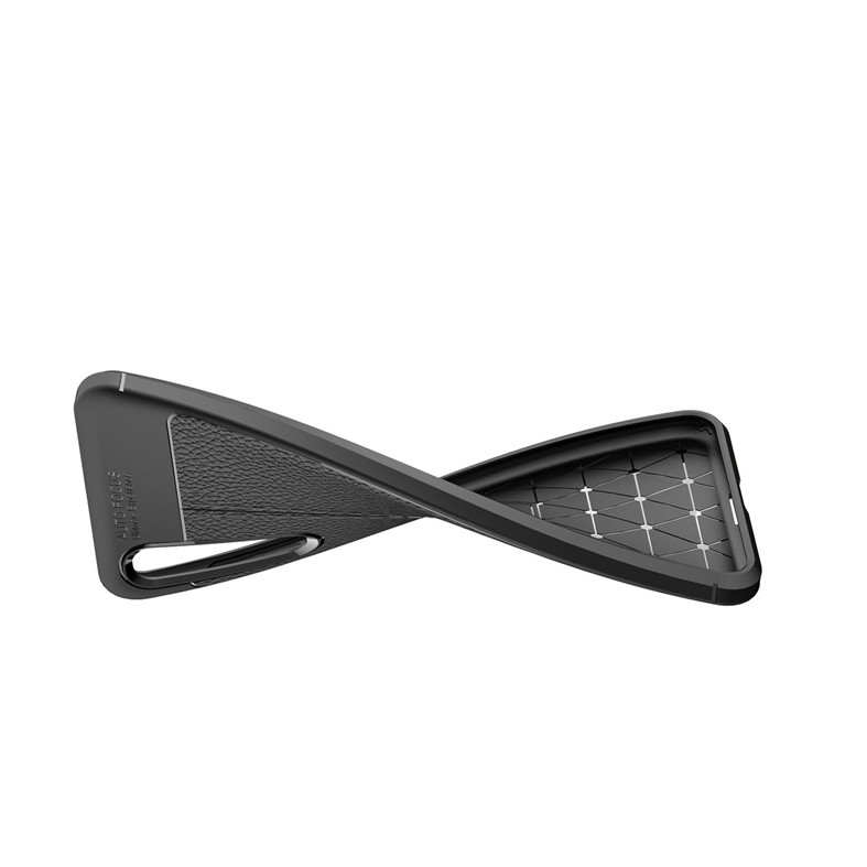 Ốp lưng silicon dẻo giả da Auto Focus cao cấp dành cho Xiaomi Mi 9 SE - Hàng chính hãng