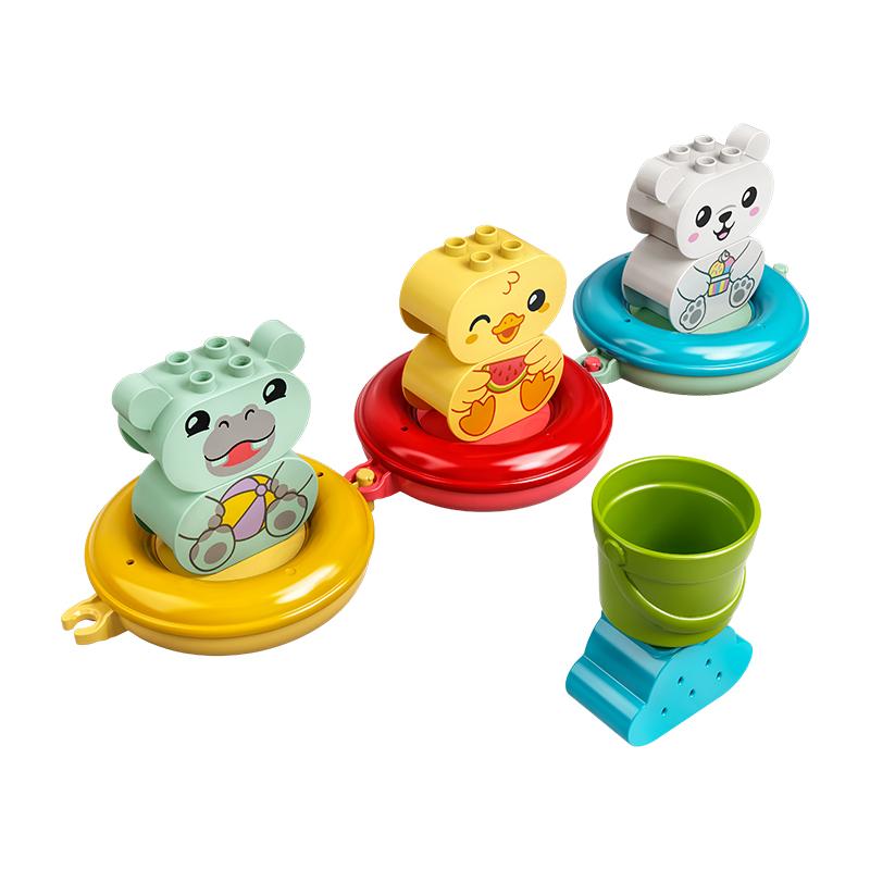 Đồ Chơi LEGO DUPLO Nhà Tắm Vui Nhộn: Tàu Động Vật Đáng Yêu 10965